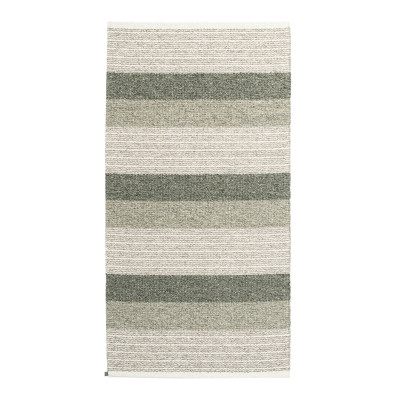 Myra grön - plast- och garnmatta