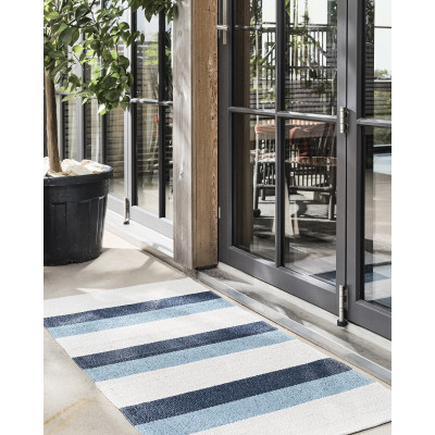 Milo blå - plastmatta