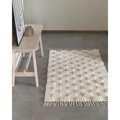 Holly natur - bomullsmatta