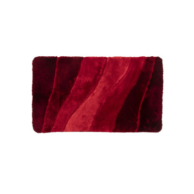 Ocean granatröd - badrumsmatta