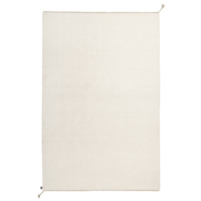 Sofiero vit - handvävd ullmatta