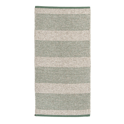 Penny grön - plast- och garnmatta