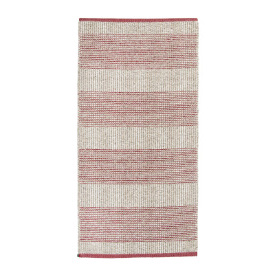 Penny röd - plast- och garnmatta