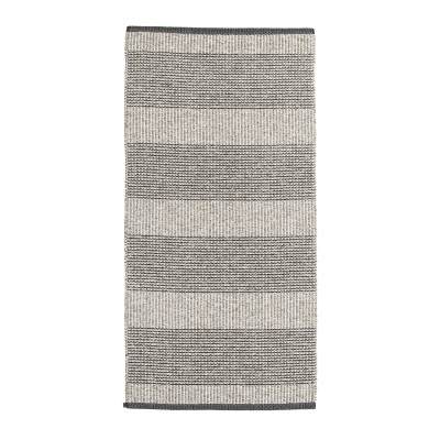 Penny svart - plast- och garnmatta