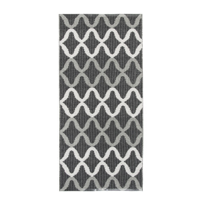 Maddox grafitgrå - plastmatta