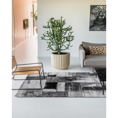 Osaka grå - maskinvävd matta