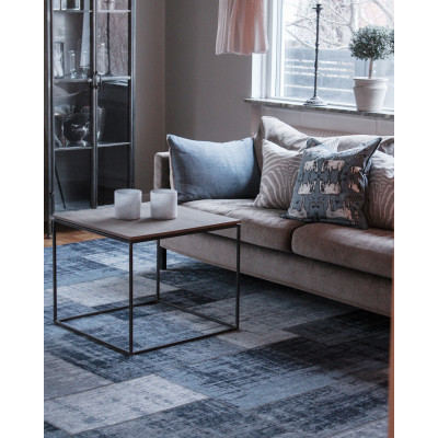 Carlucci blå - maskinvävd matta