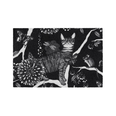 Catzy svart - dörrmatta